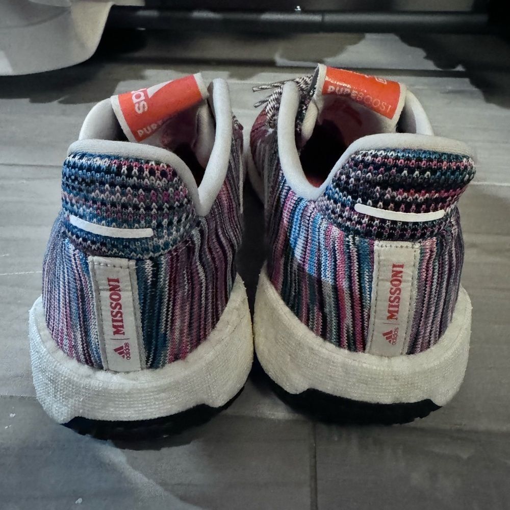 Adidas PulseBoost HD x Missoni 'Active Orange' Running Shoes EF7541 - Picture 6 of 9